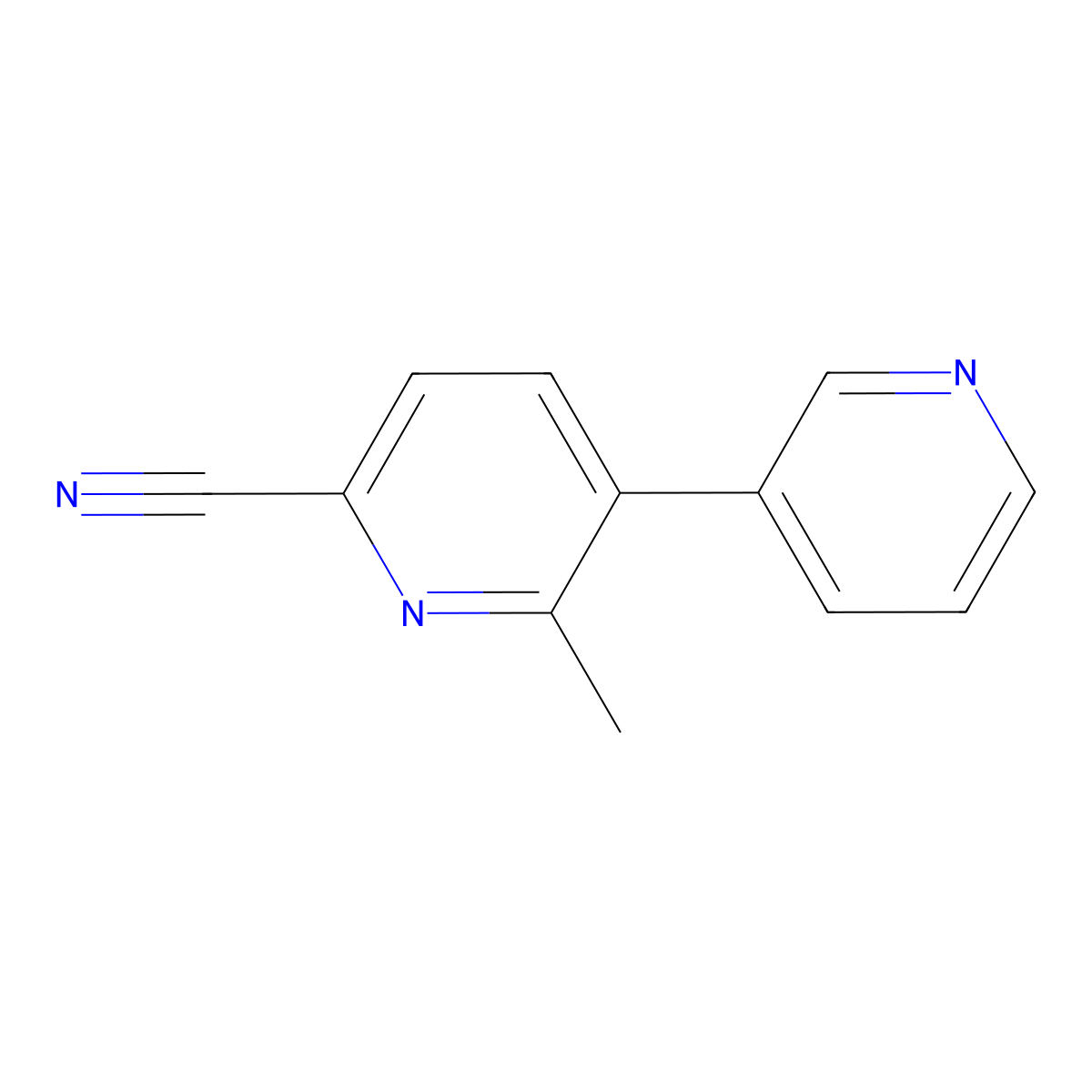 2-Methyl-[3,3'-bipyridine]-6-carbonitrile molecular structure, CAS 2921743-48-6