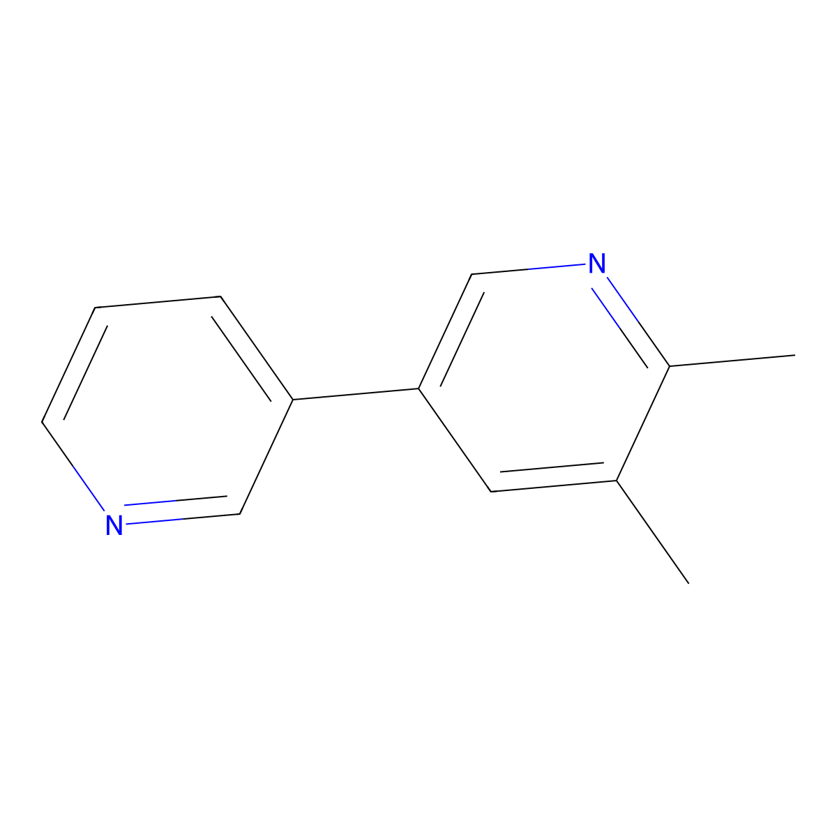 5,6-Dimethyl-3,3'-bipyridine molecular structure, CAS 2921846-44-6