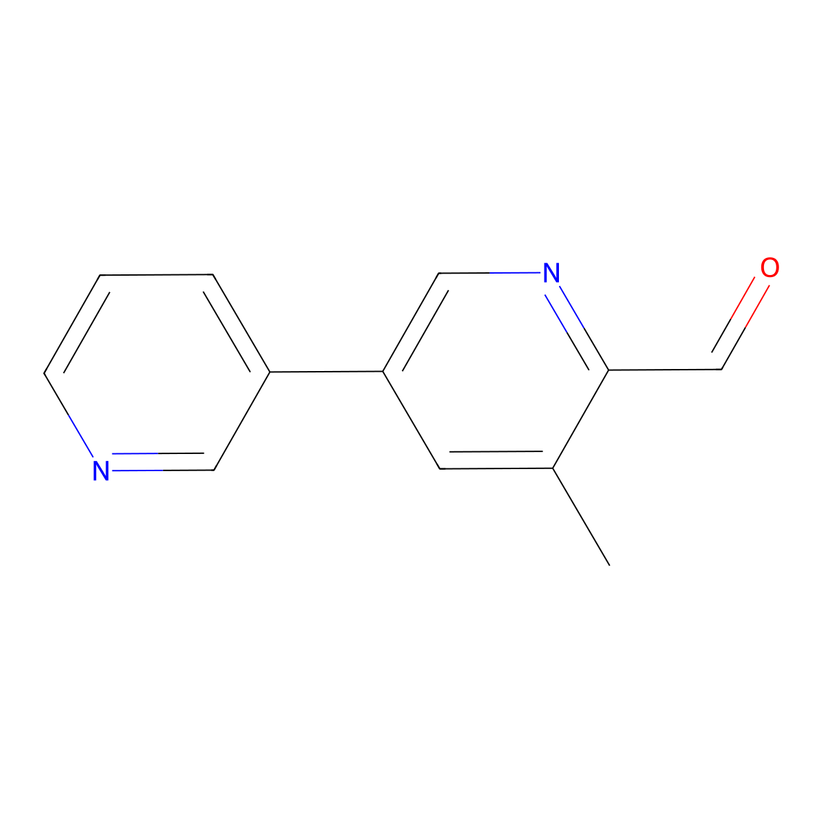 5-Methyl-[3,3'-bipyridine]-6-carbaldehyde molecular structure, CAS 2921847-72-3