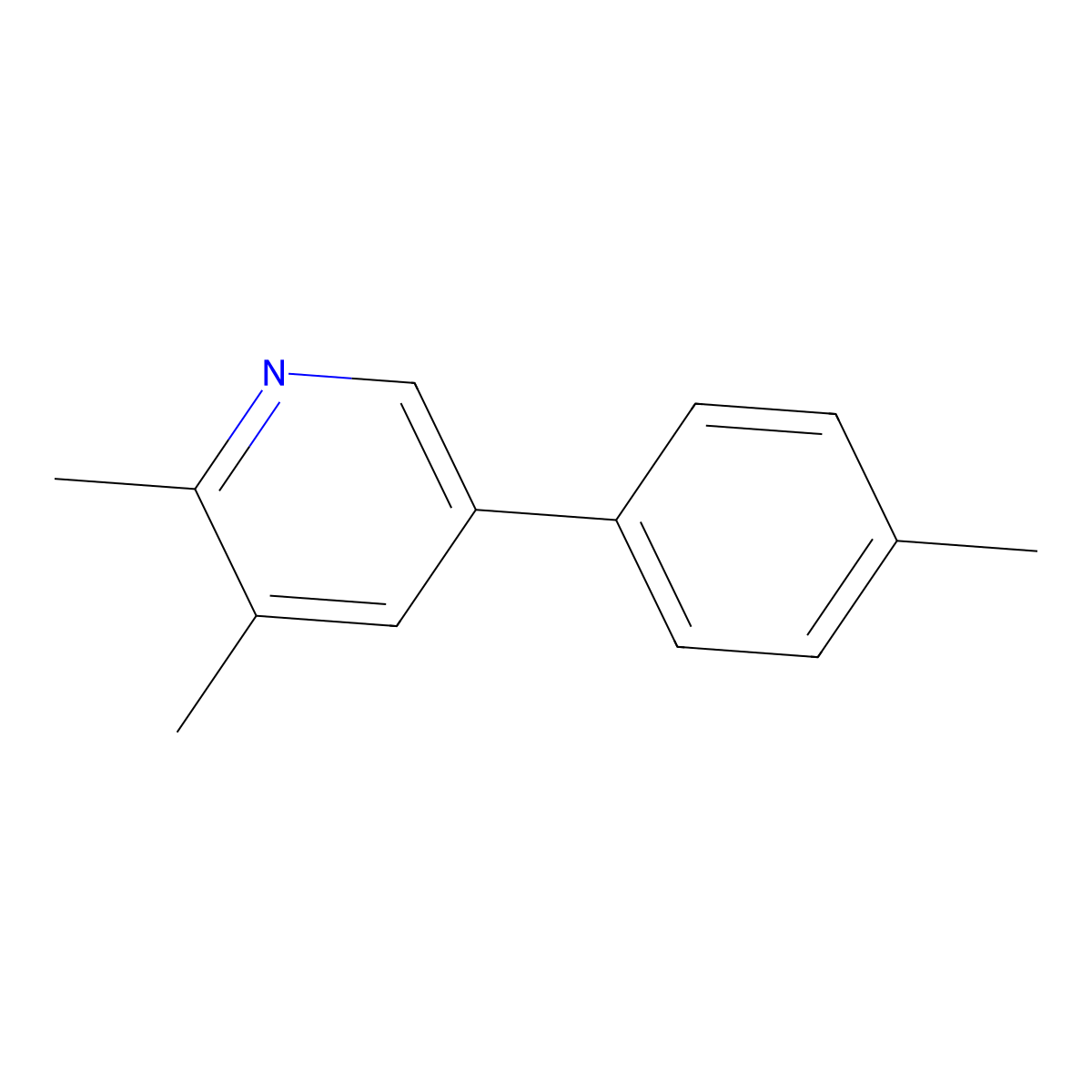 2,3-Dimethyl-5-(p-tolyl)pyridine molecular structure, CAS 2921854-61-5
