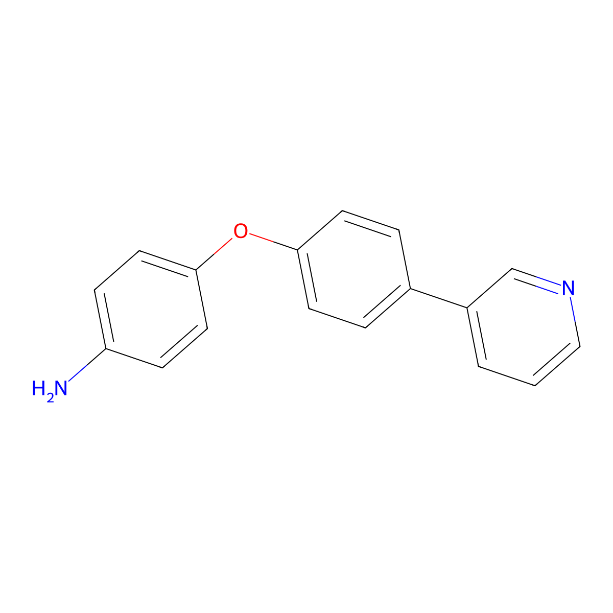 4-(4-(Pyridin-3-yl)phenoxy)aniline molecular structure, CAS 2921860-59-3