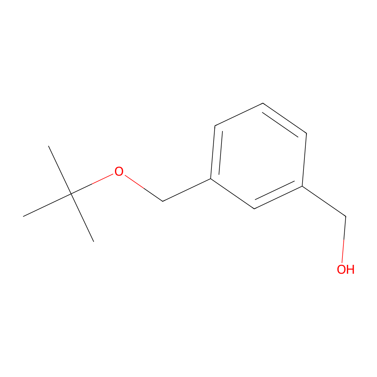 {3-[(Tert-butoxy)methyl]phenyl}methanol molecular structure, CAS 2921893-25-4