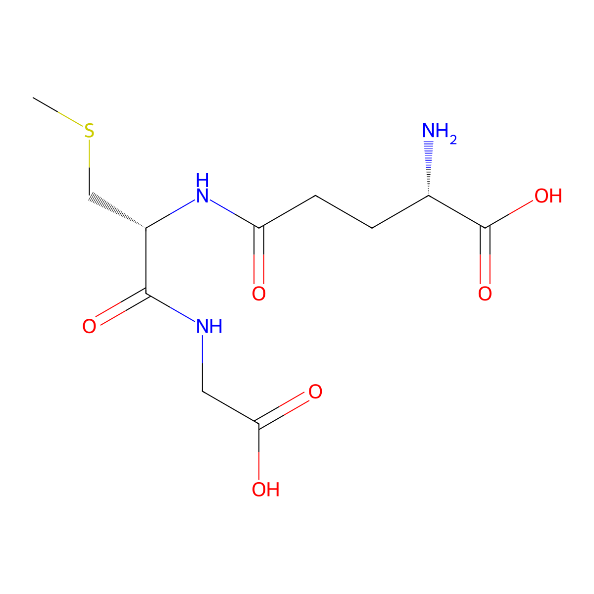 S-Methylglutathione molecular structure, CAS 2922-56-7