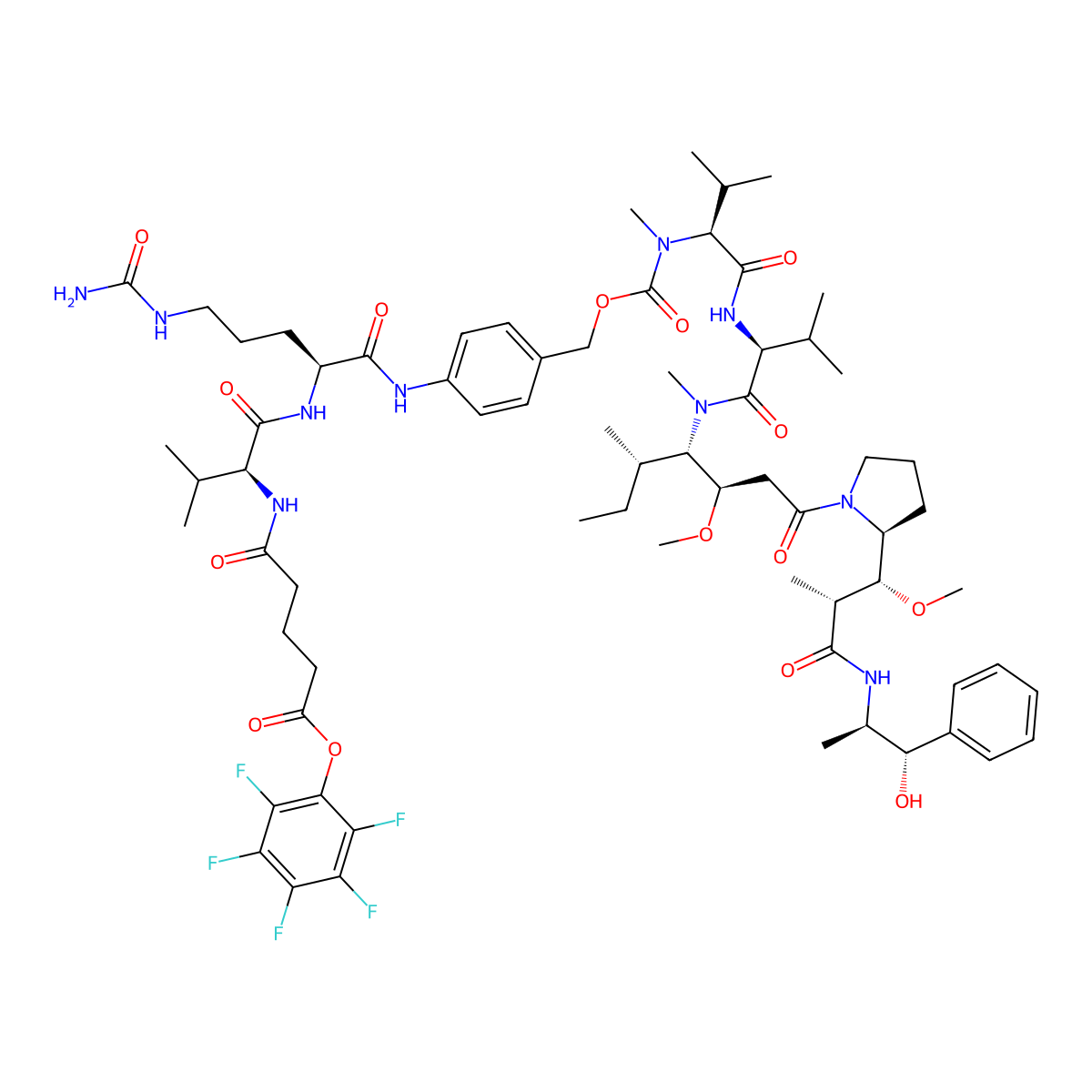 PC5-VC-Pab-mmae molecular structure, CAS 2922216-98-4