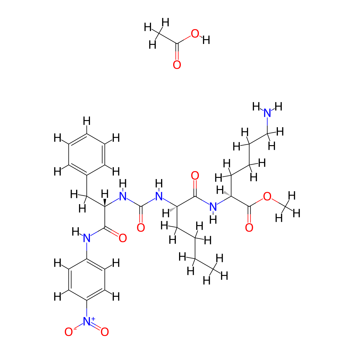 L-796778 (acetate) molecular structure, CAS 2922280-21-3