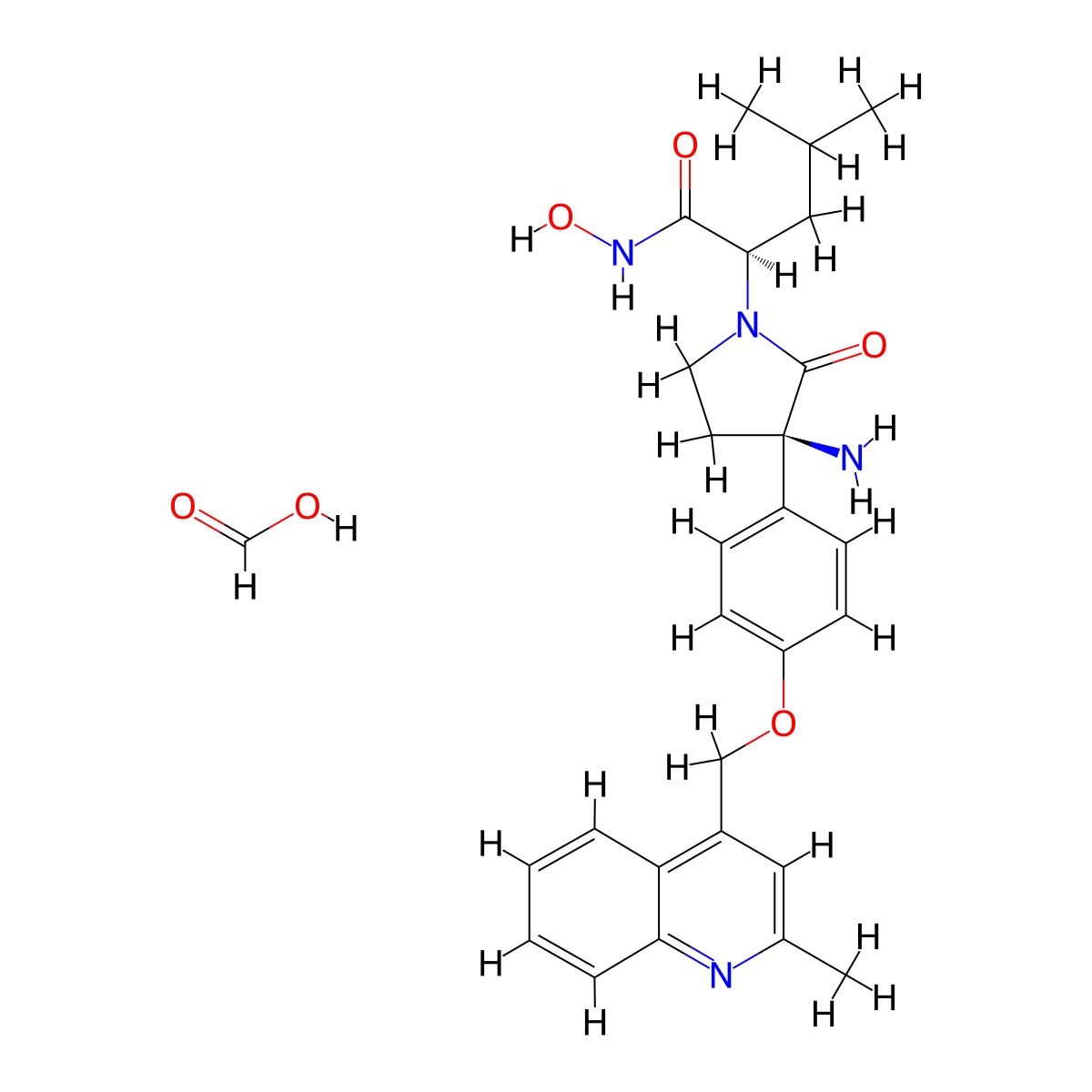 BMS-561392 (formate) molecular structure, CAS 2922280-85-9