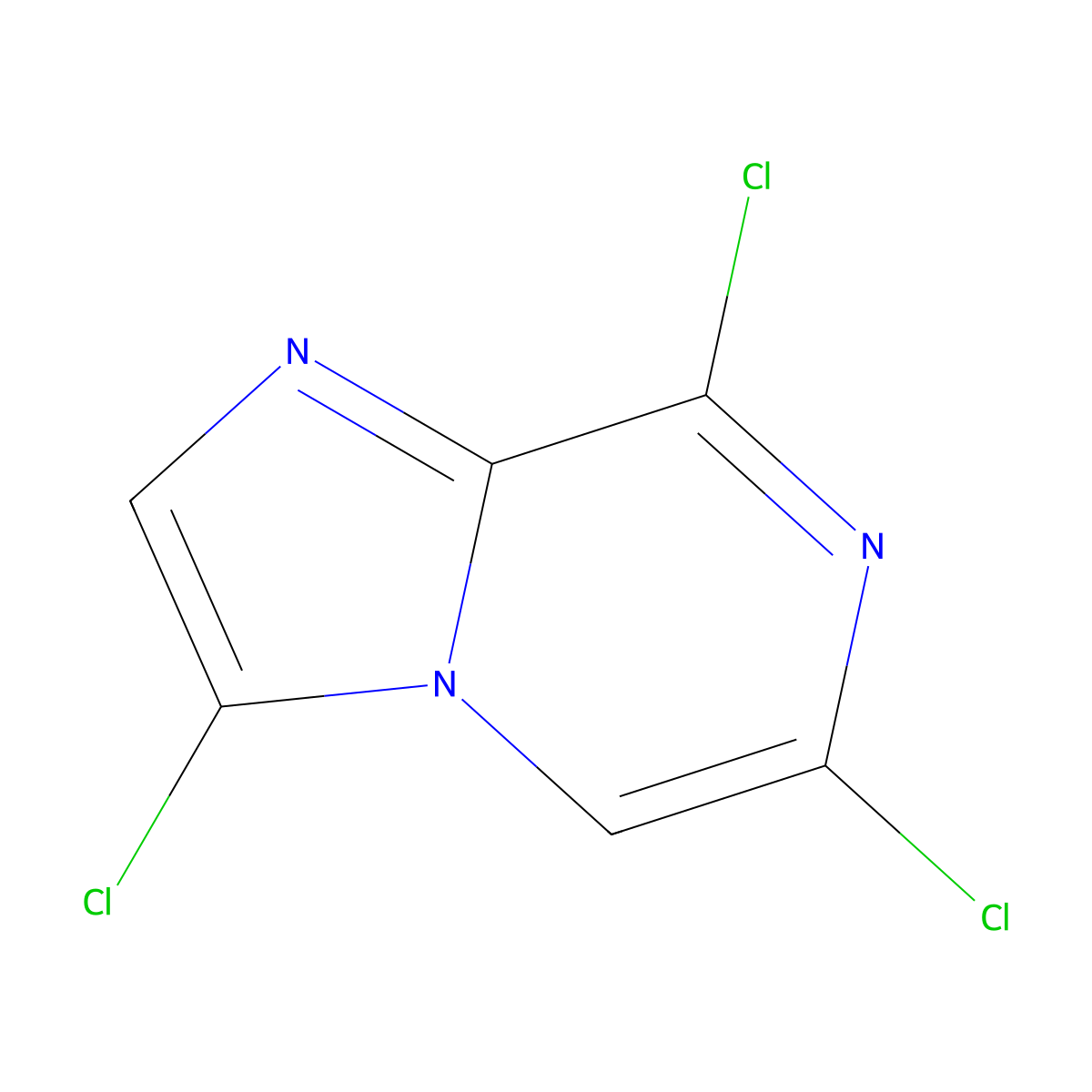3,6,8-Trichloroimidazo[1,2-a]pyrazine molecular structure, CAS 2922283-39-2