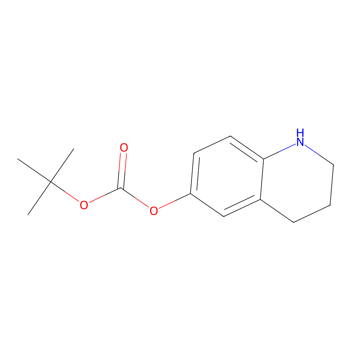 tert-Butyl (1,2,3,4-tetrahydroquinolin-6-yl) carbonate molecular structure, CAS 2922283-55-2