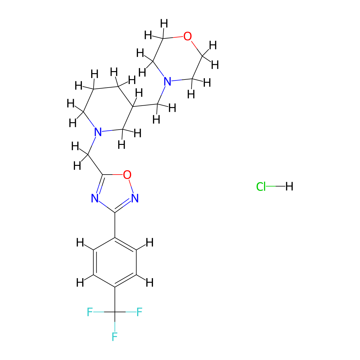 V-0219 hydrochloride molecular structure, CAS 2922283-73-4