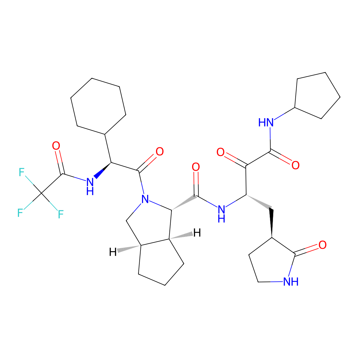 Leritrelvir molecular structure, CAS 2923310-64-7