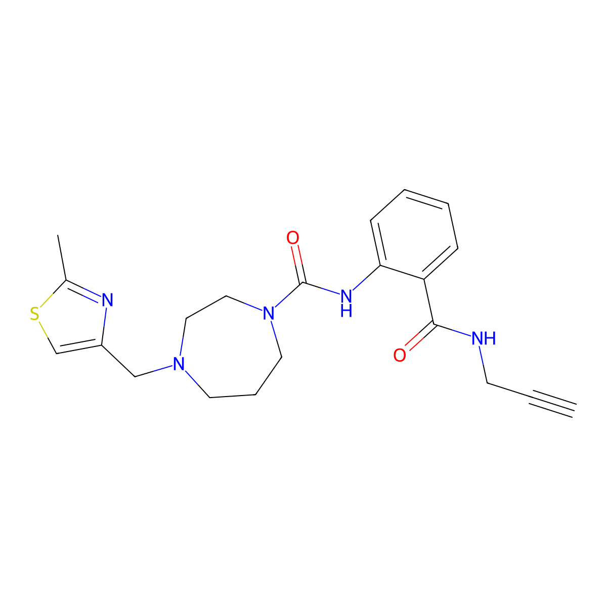 MTDB-Alkyne molecular structure, CAS 2923694-73-7