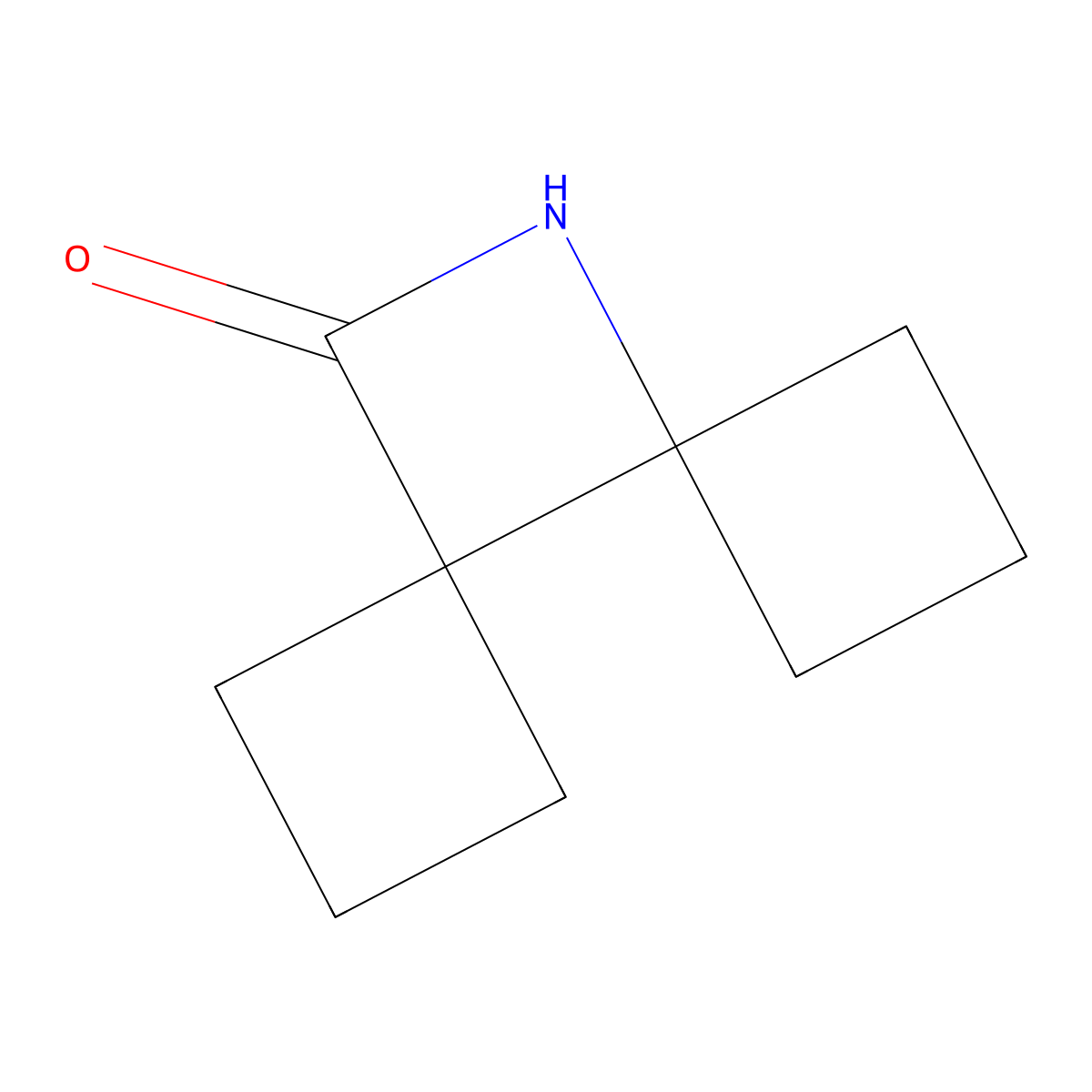 9-Azadispiro[3.0.3^{5}.2^{4}]decan-10-one molecular structure, CAS 2923840-38-2