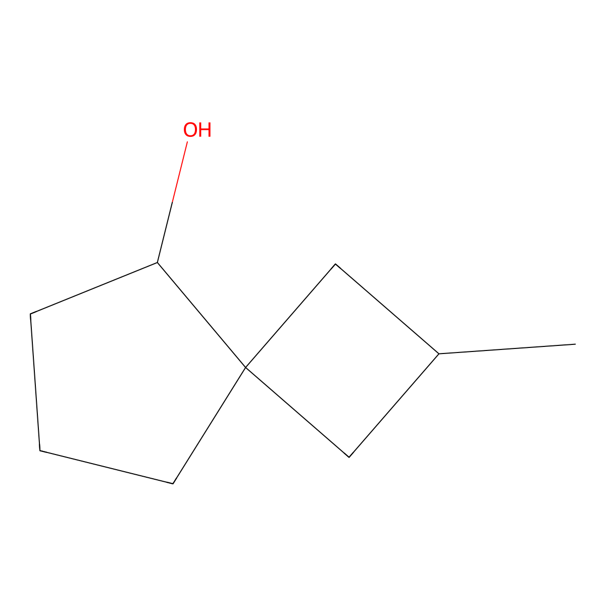 2-Methylspiro[3.4]octan-5-ol molecular structure, CAS 2923842-84-4