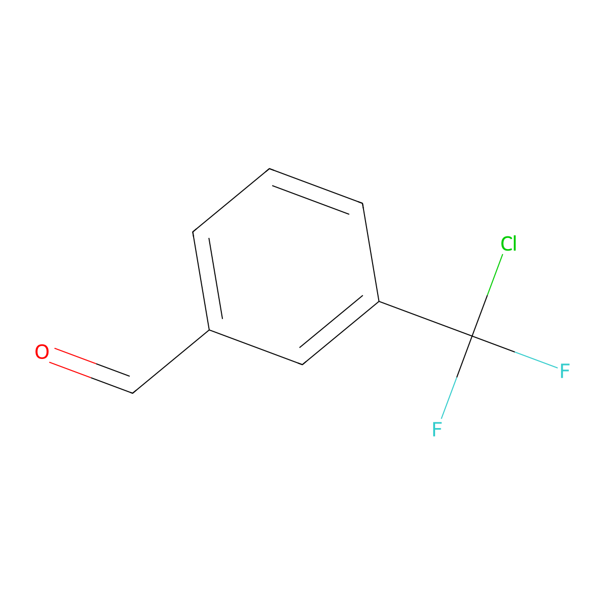 3-(Chlorodifluoromethyl)benzaldehyde molecular structure, CAS 2923845-44-5