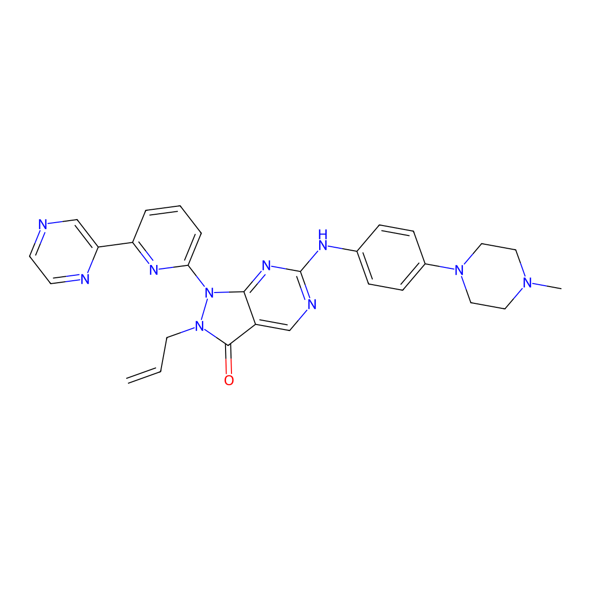 Wee1-IN-7 molecular structure, CAS 2924006-98-2