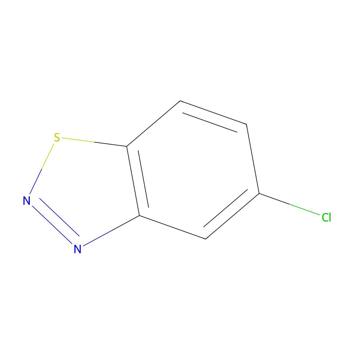 5-Chlorobenzo[d][1,2,3]thiadiazole molecular structure, CAS 29241-15-4