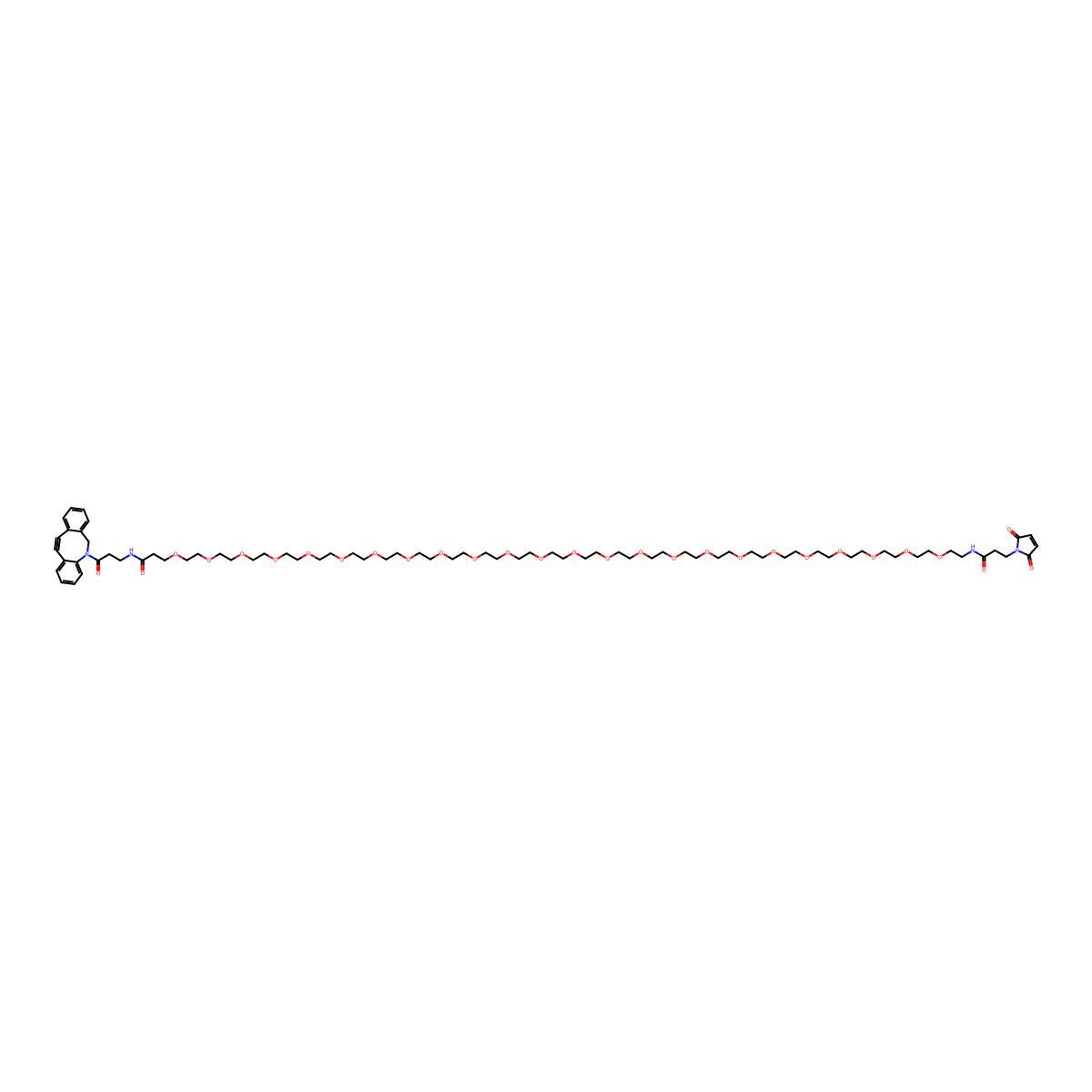 DBCO-PEG24-Maleimide molecular structure, CAS 2924872-84-2