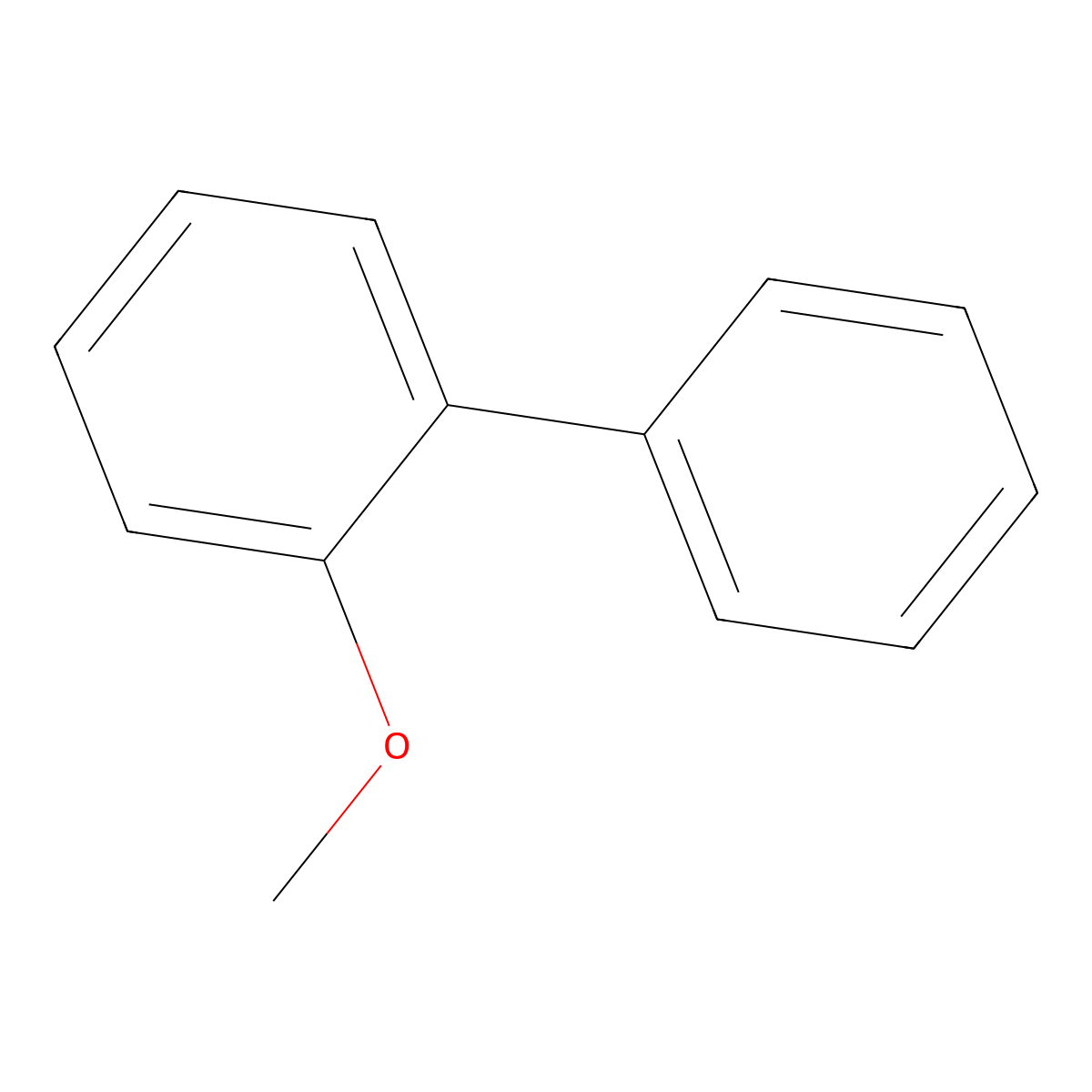 2-Methoxybiphenyl molecular structure, CAS 292625-97-9