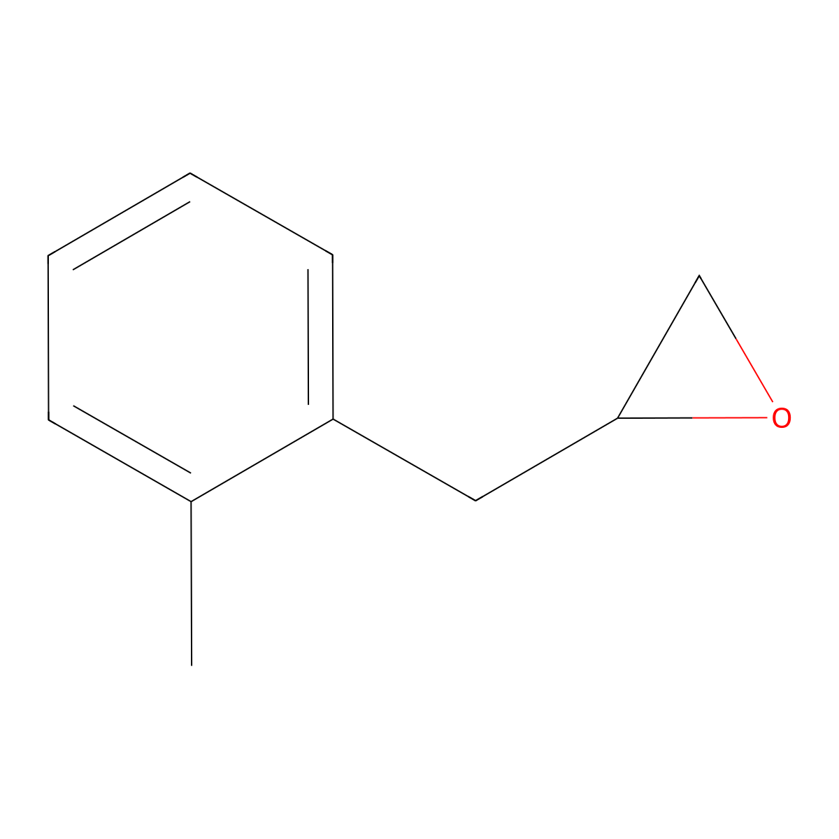 2-[(2-Methylphenyl)methyl]oxirane molecular structure, CAS 29270-62-0