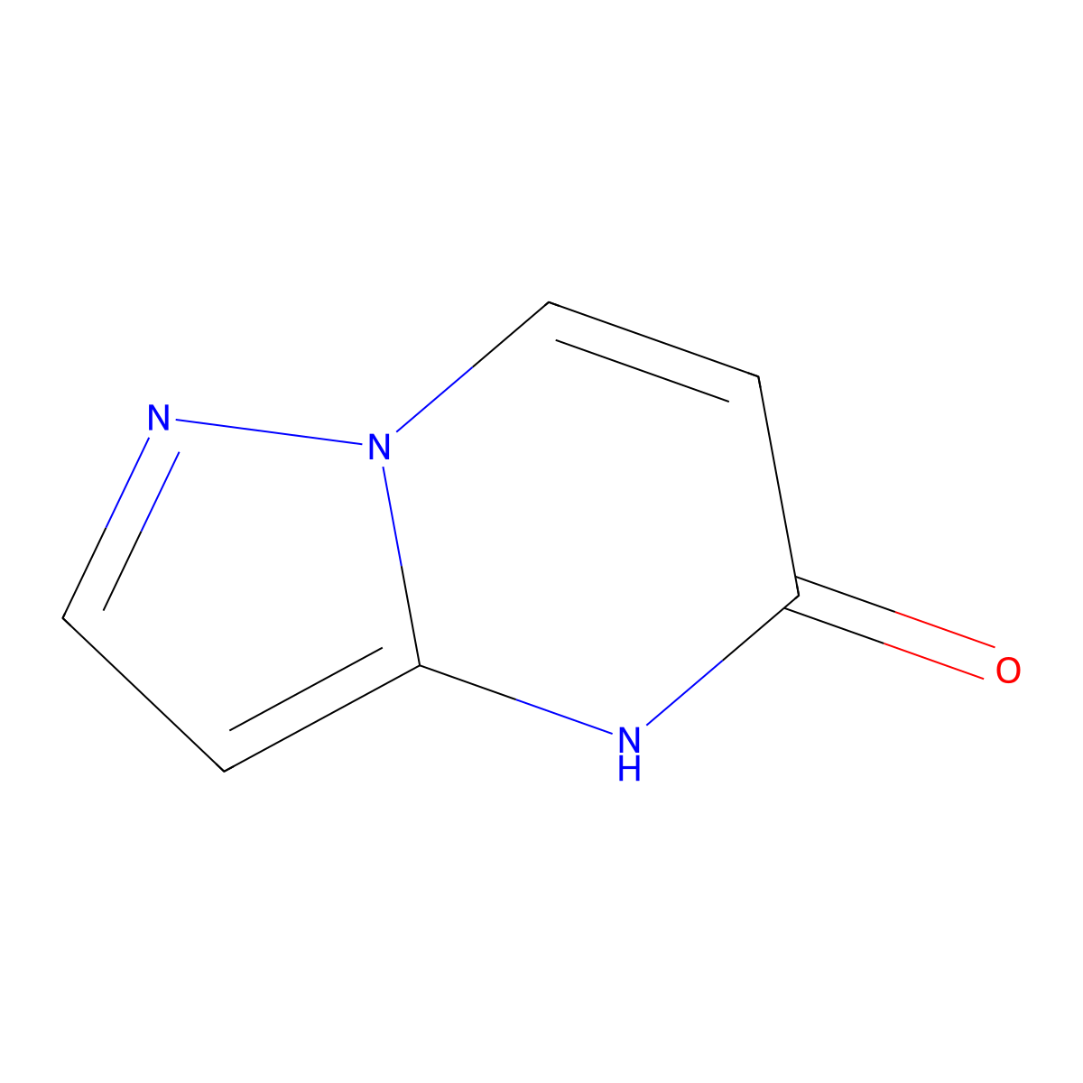 Pyrazolo[1,5-a]pyrimidin-5(1H)-one molecular structure, CAS 29274-22-4