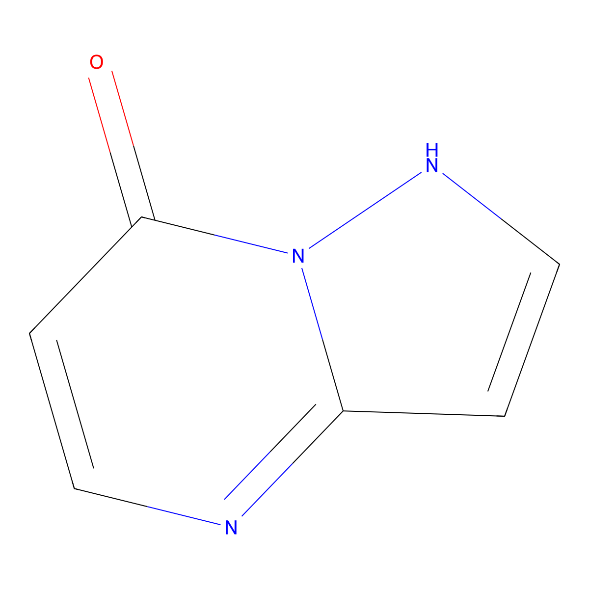 Pyrazolo[1,5-a]pyrimidin-7-ol molecular structure, CAS 29274-23-5