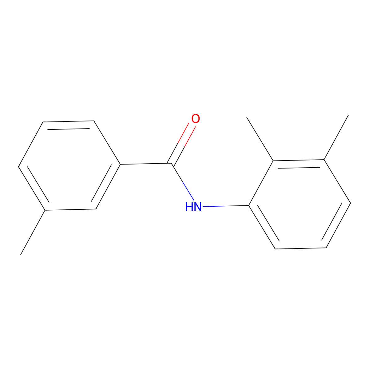 N-(2,3-dimethylphenyl)-3-methylbenzamide molecular structure, CAS 292870-37-2