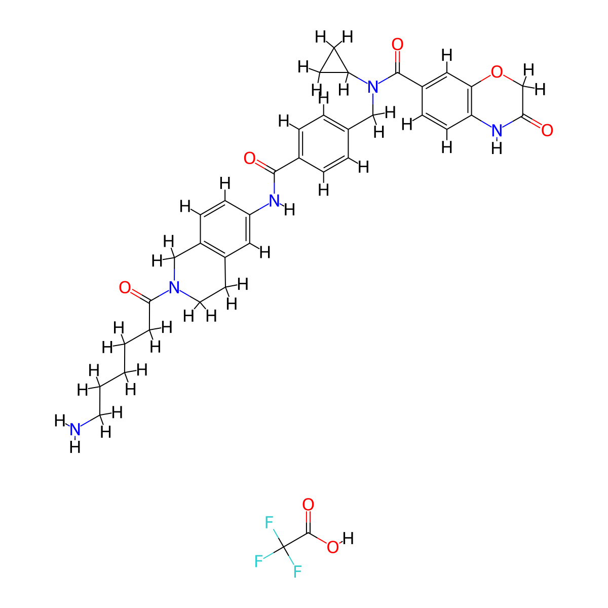 Unc8732 (tfa) molecular structure, CAS 2929304-06-1