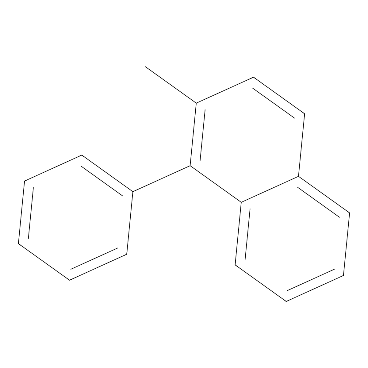 Naphthalene, methylphenyl- molecular structure, CAS 29304-63-0