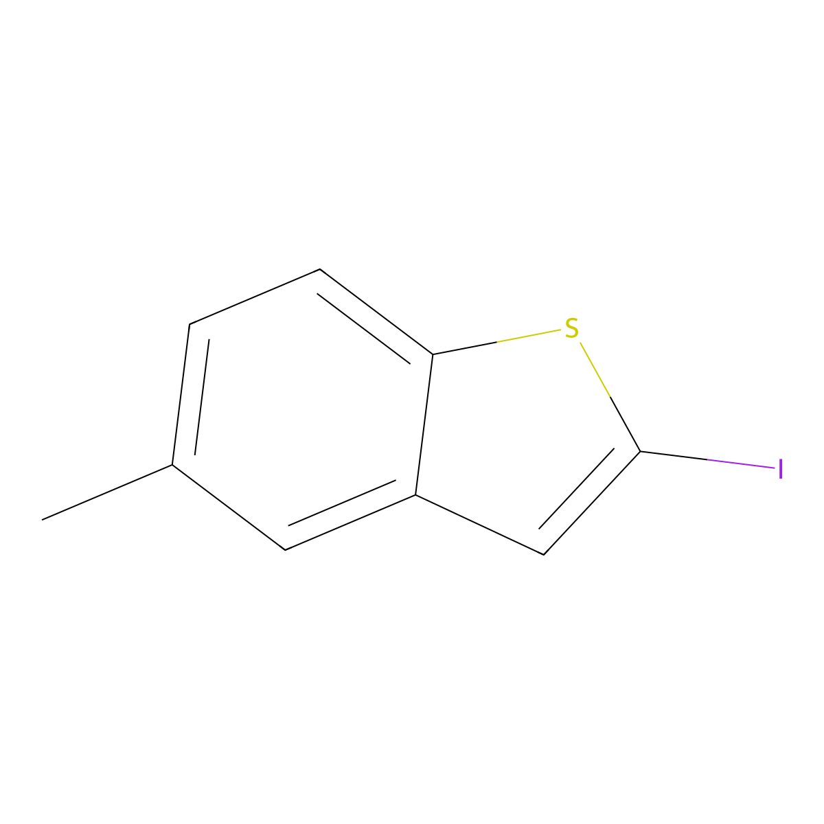 2-Iodo-5-methylbenZo[b]thiophene molecular structure, CAS 2930828-31-0