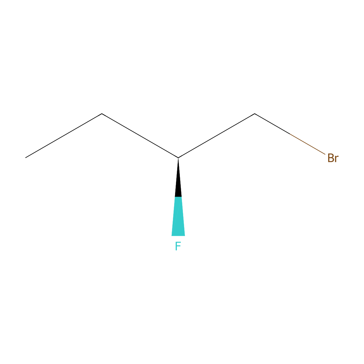 (2S)-1-bromo-2-fluorobutane molecular structure, CAS 2931890-06-9