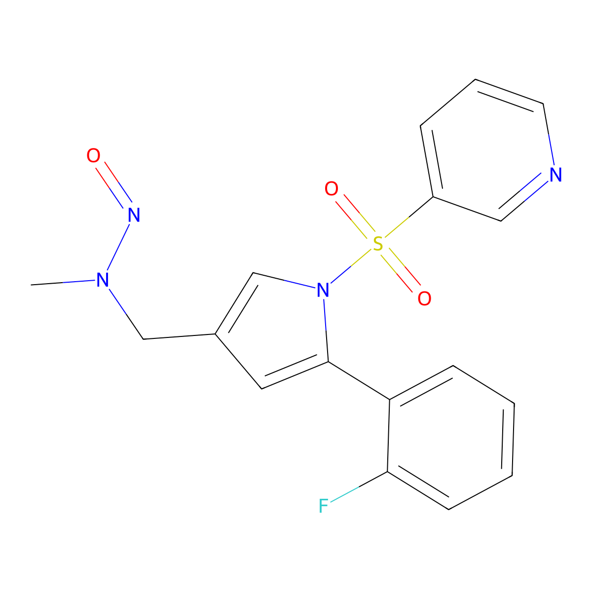 N-Nitroso VonopraZan molecular structure, CAS 2932441-73-9