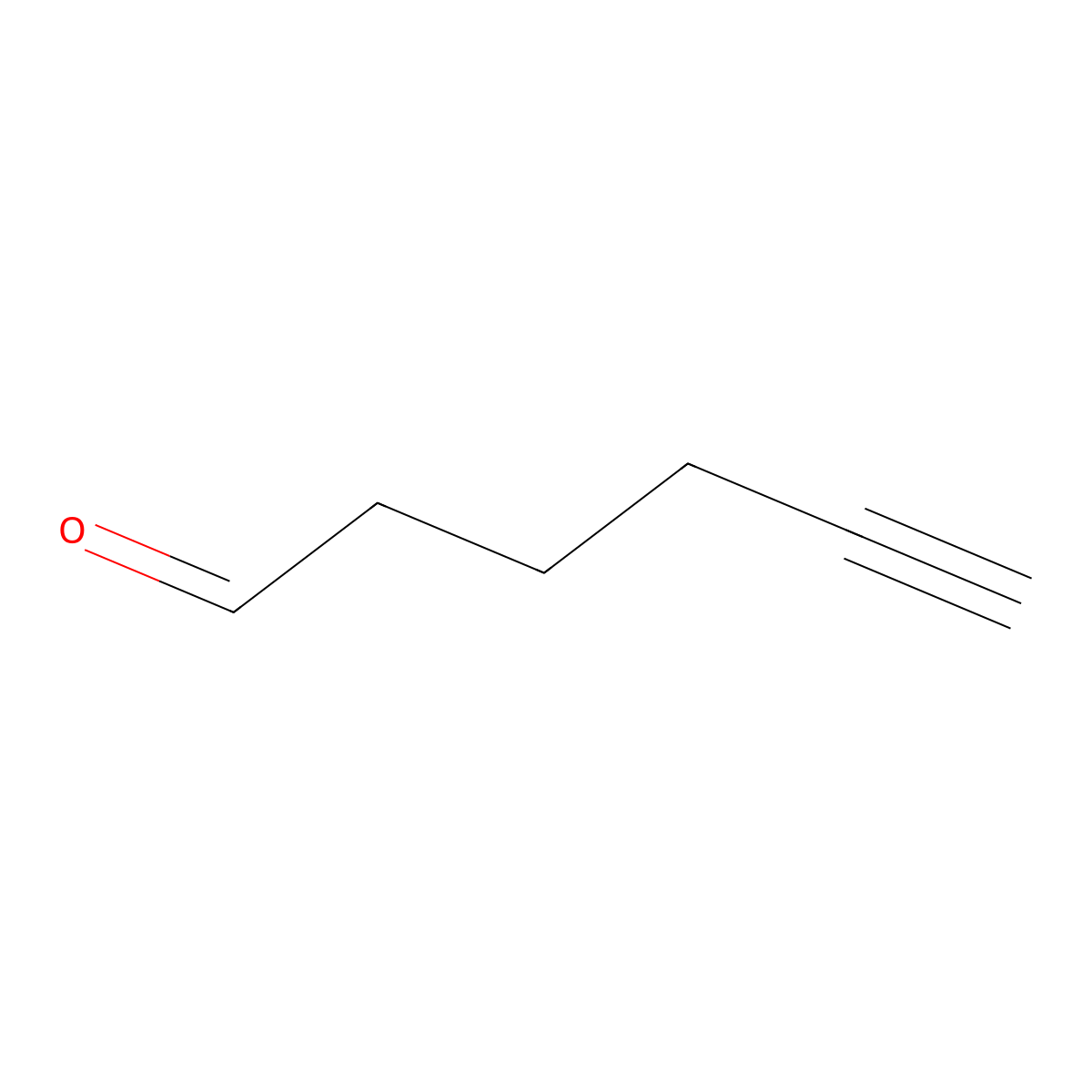 Hex-5-ynal molecular structure, CAS 29329-03-1