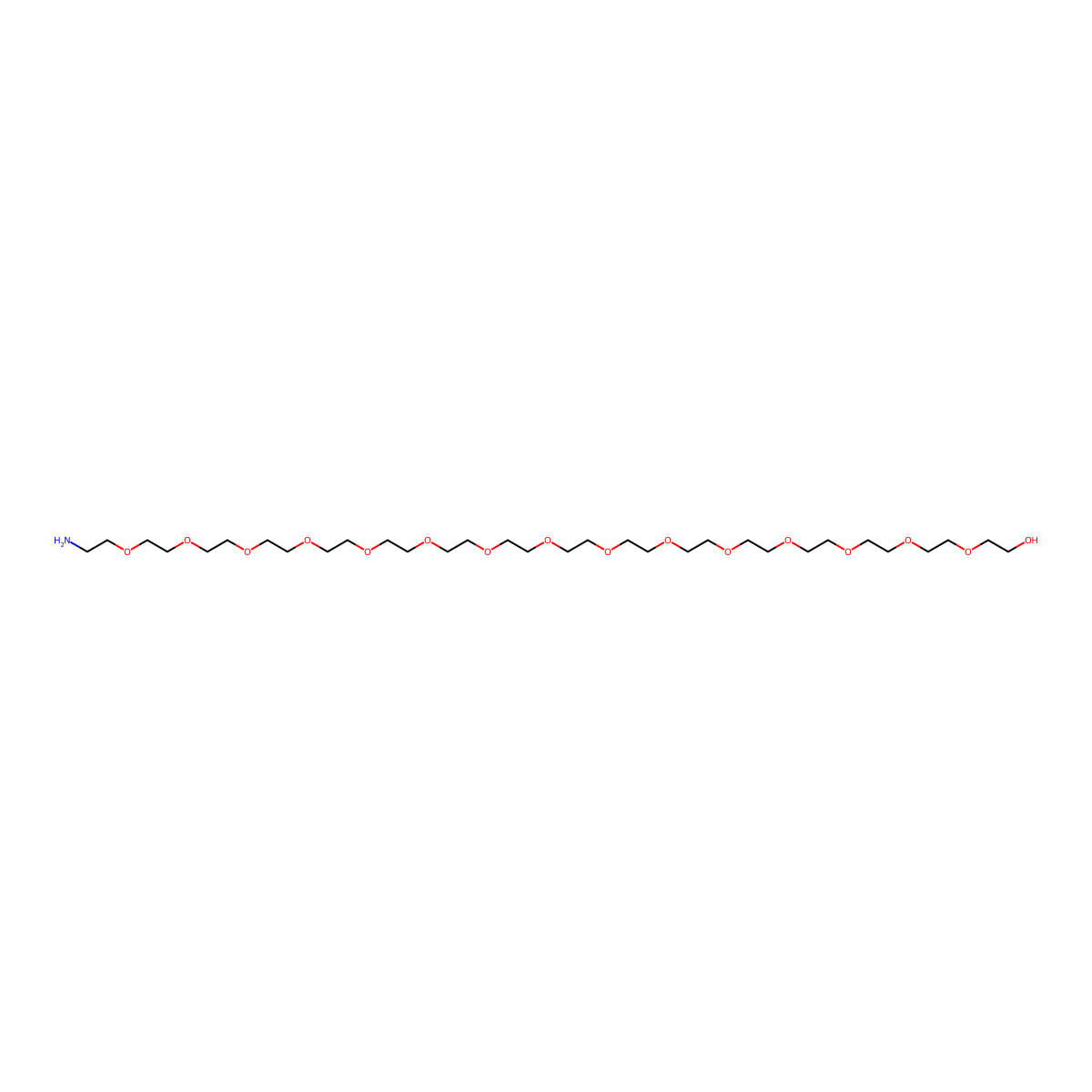 Amino-PEG16-alcohol molecular structure, CAS 2933173-97-6