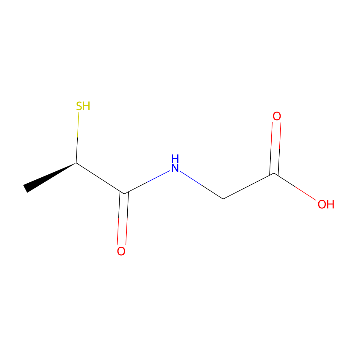 Dextiopronin molecular structure, CAS 29335-92-0