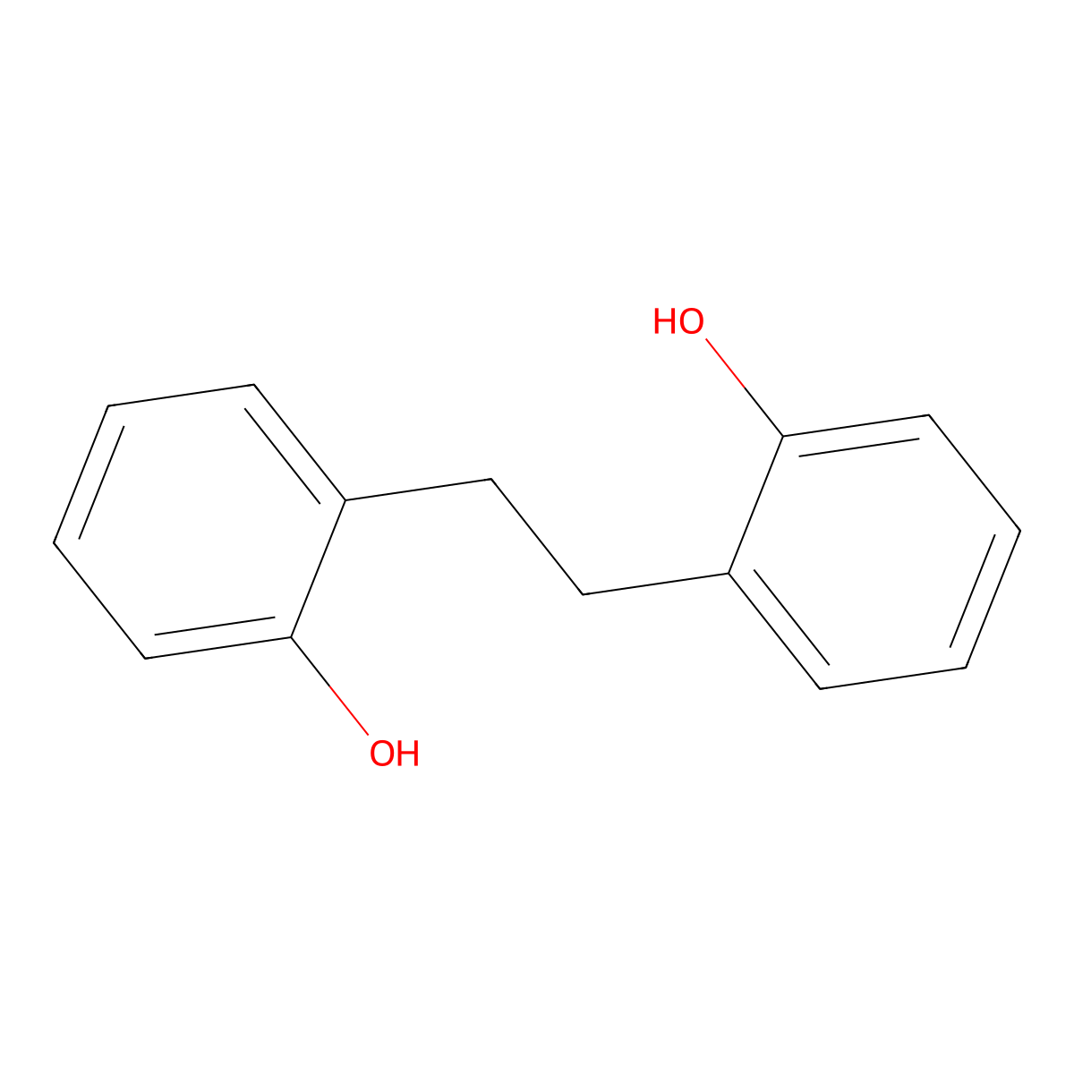2-[2-(2-Hydroxyphenyl)ethyl]phenol molecular structure, CAS 29338-20-3