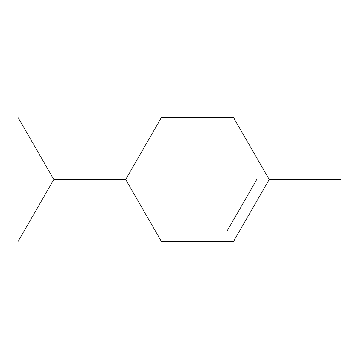 p-Menth-1-ene molecular structure, CAS 29350-67-2