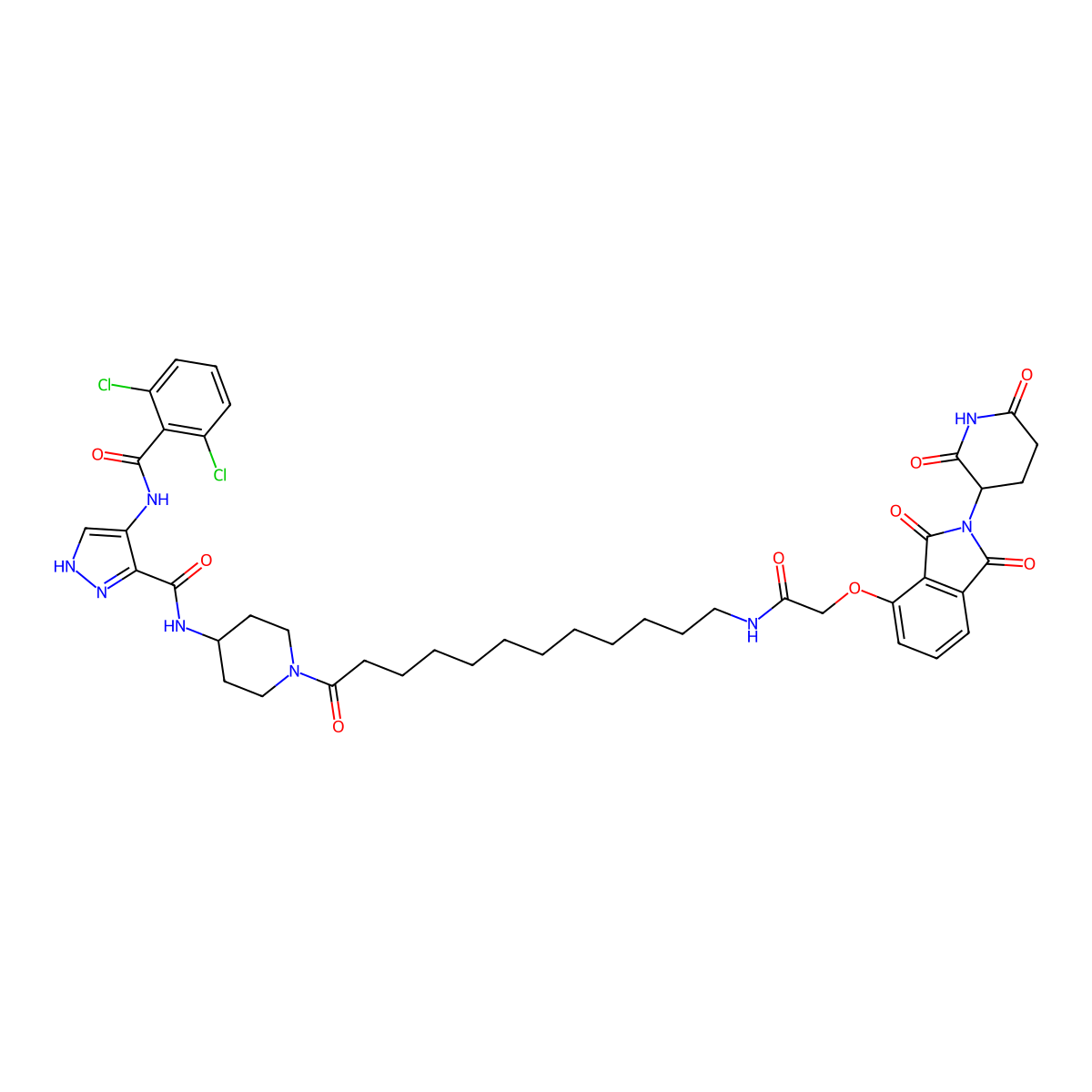 PROTAC CDK9 degrader-7 molecular structure, CAS 2935587-90-7
