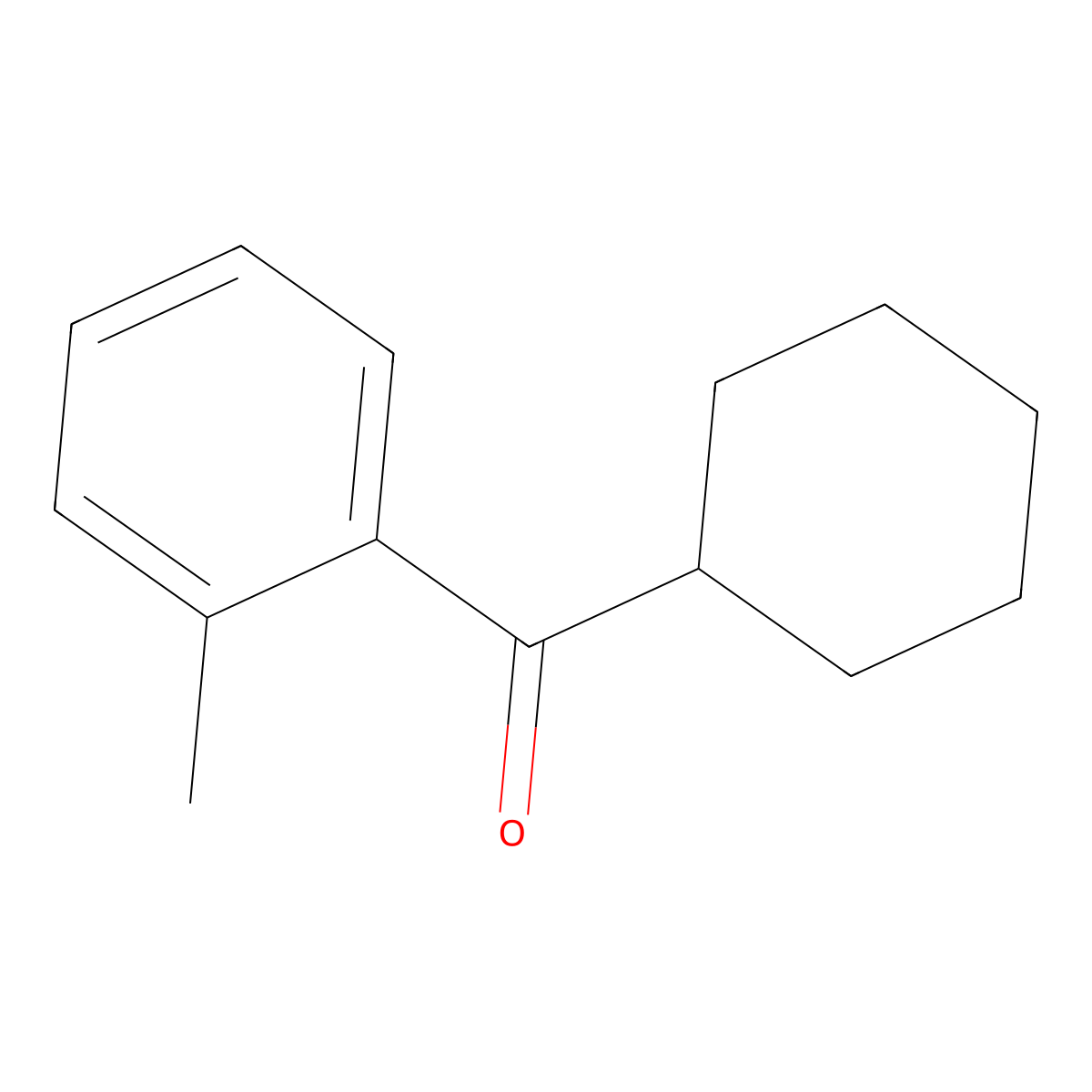 Cyclohexyl o-tolyl ketone molecular structure, CAS 2936-55-2