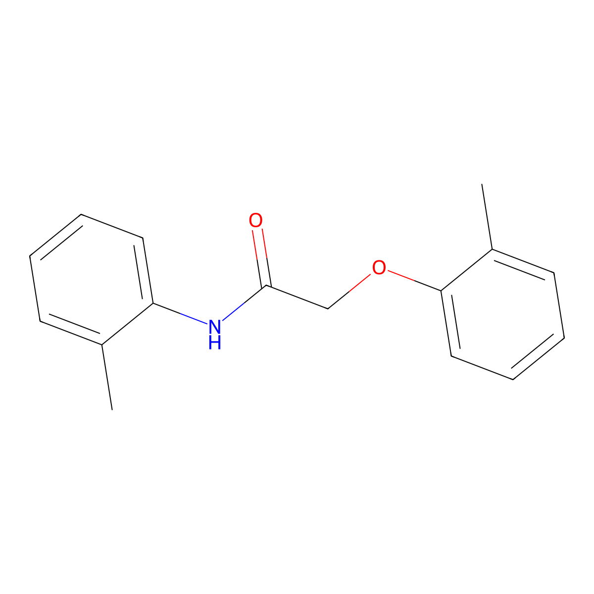 2-(2-methylphenoxy)-N-(2-methylphenyl)acetamide molecular structure, CAS 293761-99-6