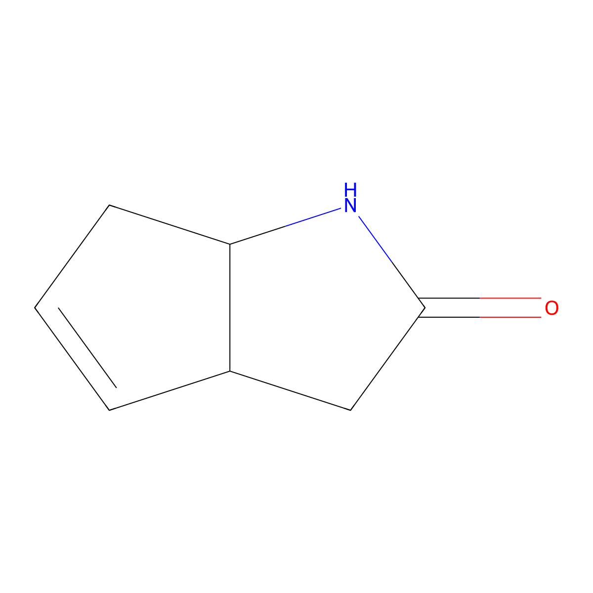 3,3a,6,6a-Tetrahydrocyclopenta[b]pyrrol-2(1H)-one molecular structure, CAS 2937756-96-0