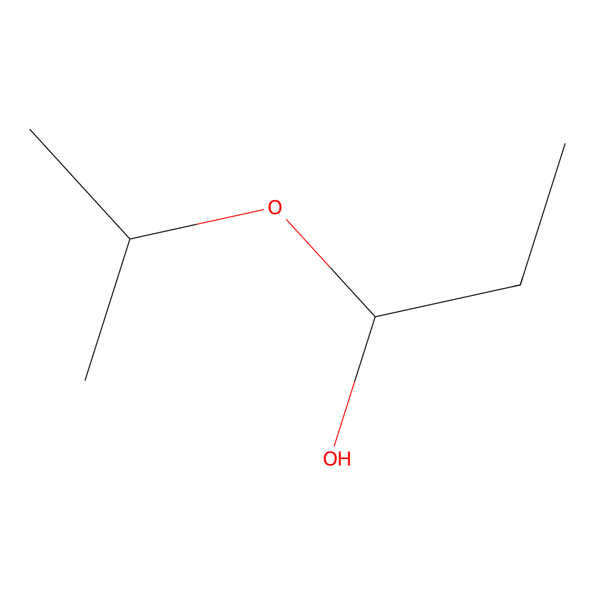 Propanol,1(or 2)-(1-methylethoxy)- molecular structure, CAS 29387-84-6