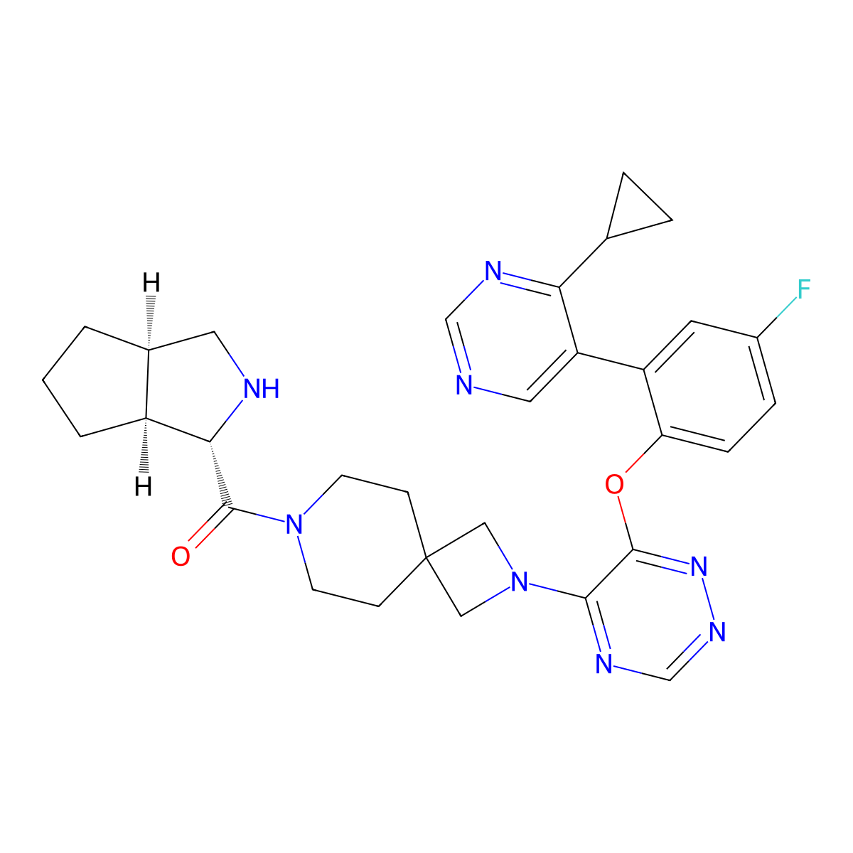 Menin-MLL inhibitor 27 molecular structure, CAS 2938995-50-5