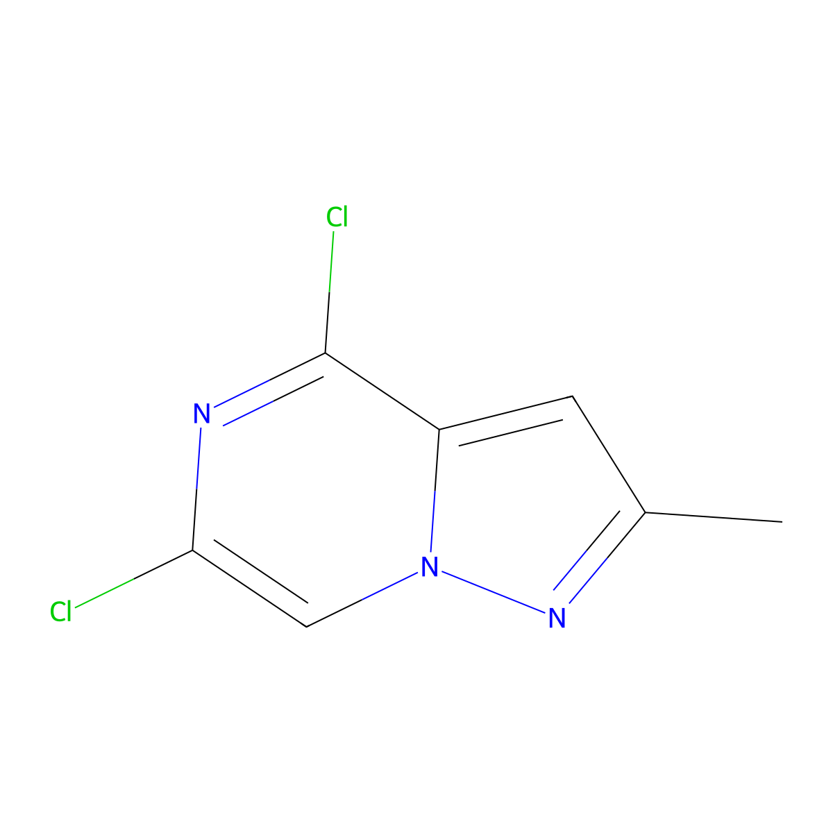 4,6-Dichloro-2-methyl-pyrazolo[1,5-a]pyrazine molecular structure, CAS 2939128-35-3