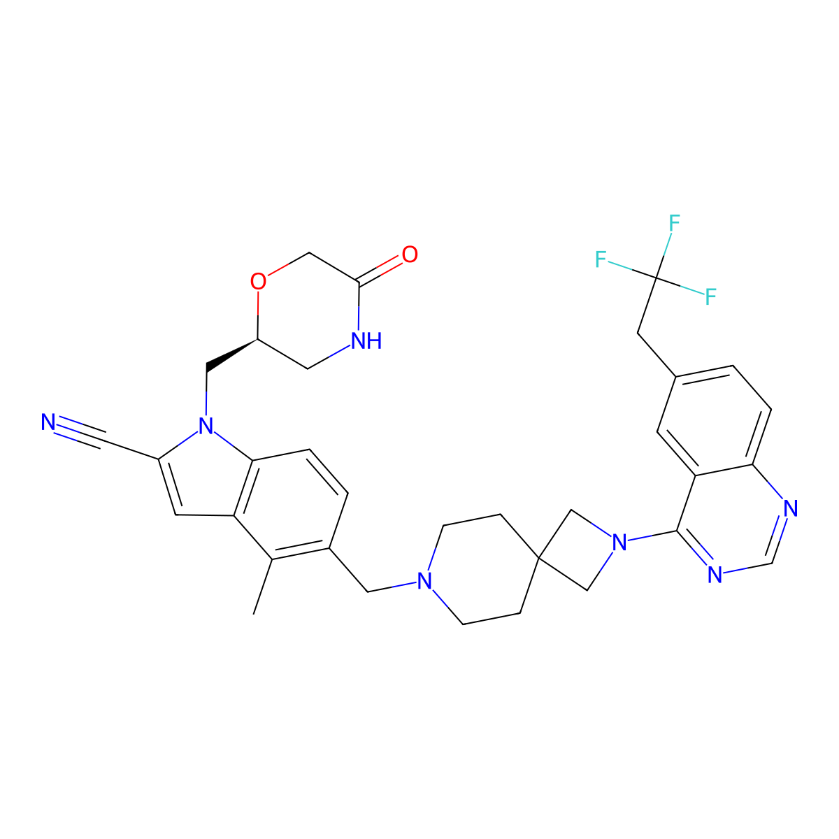 Balomenib molecular structure, CAS 2939850-17-4