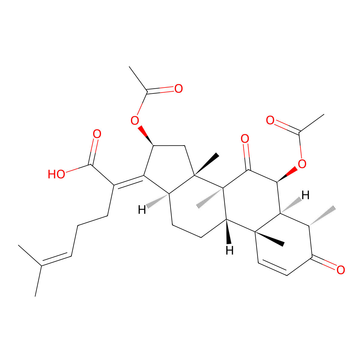 Helvolic Acid molecular structure, CAS 29400-42-8