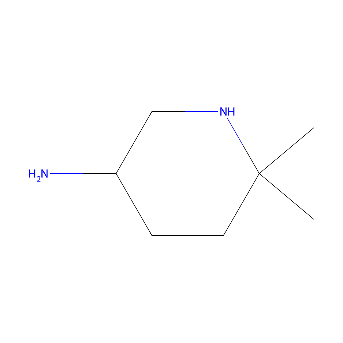 (3R)-6,6-Dimethyl-3-piperidinamine molecular structure, CAS 2940869-77-0