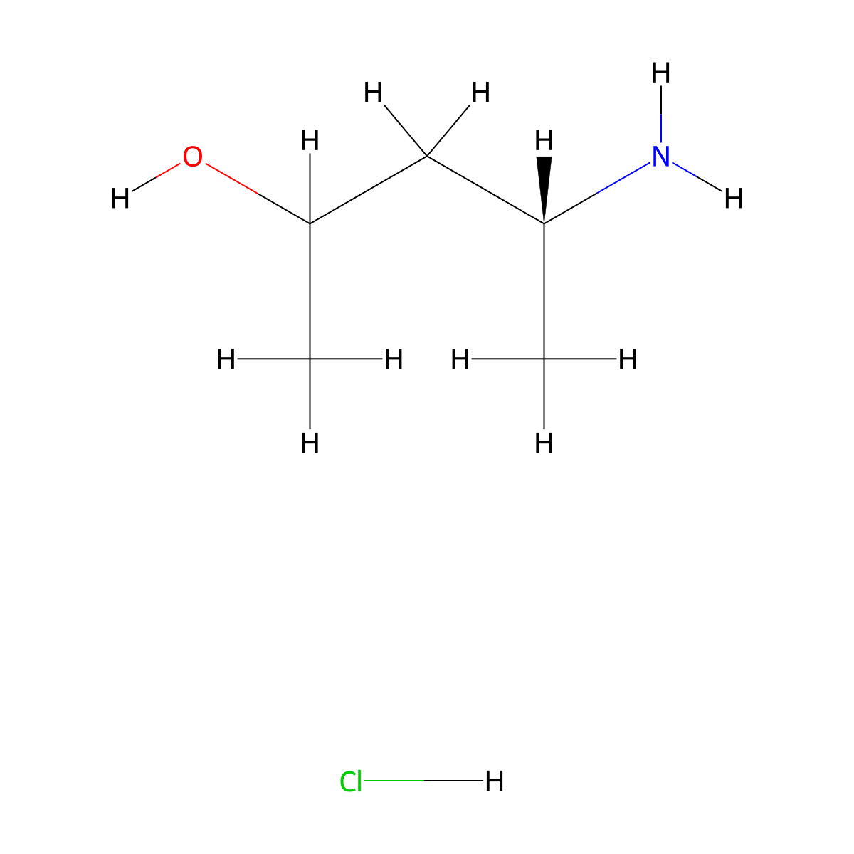 (4R)-4-aminopentan-2-ol;hydrochloride molecular structure, CAS 2940933-93-5