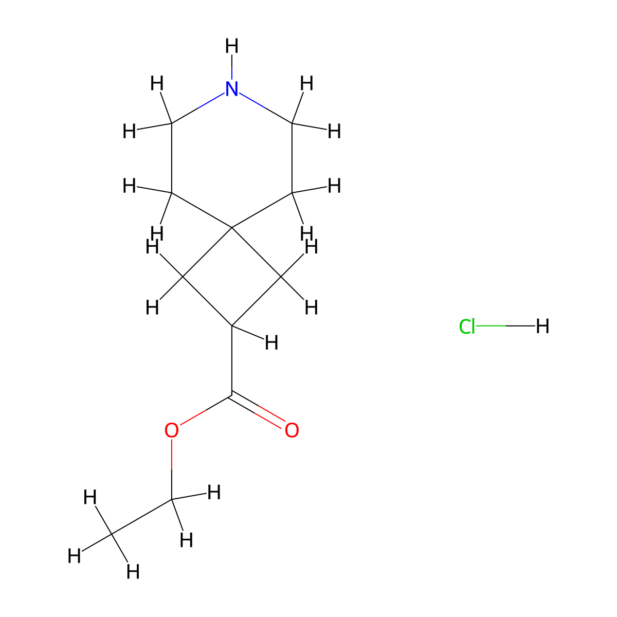 Ethyl 7-azaspiro[3.5]nonane-2-carboxylate hydrochloride molecular structure, CAS 2940940-63-4