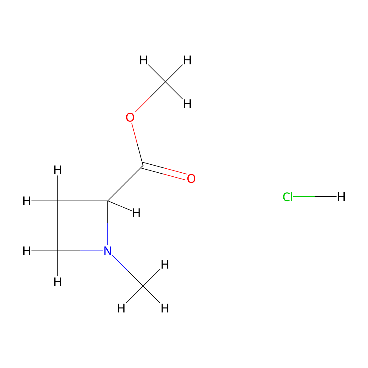 Methyl 1-methylazetidine-2-carboxylate;hydrochloride molecular structure, CAS 2940940-82-7