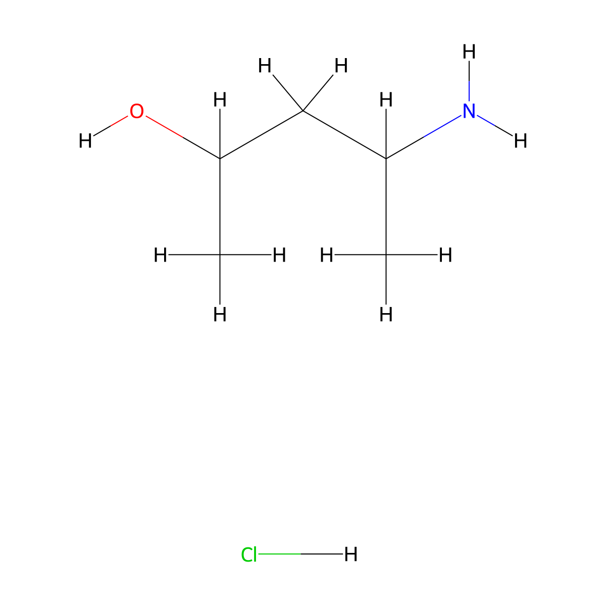 4-Aminopentan-2-ol;hydrochloride molecular structure, CAS 2940941-04-6